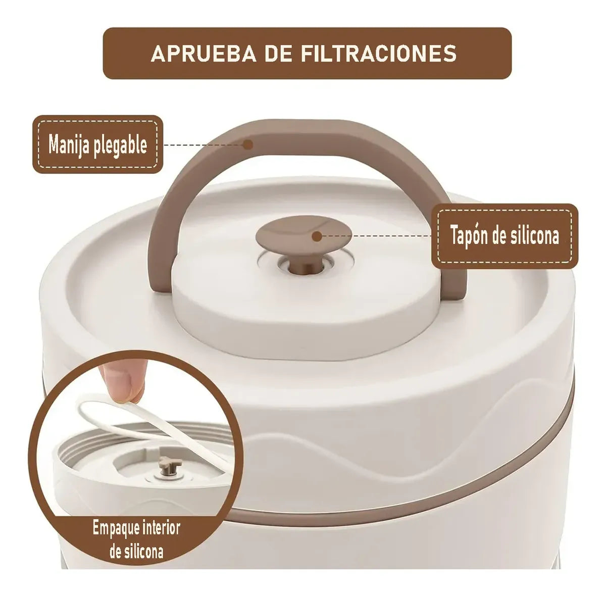 Lonchera Portatil Porta Comida TermicaX4