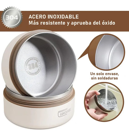 Lonchera Portatil Porta Comida TermicaX4