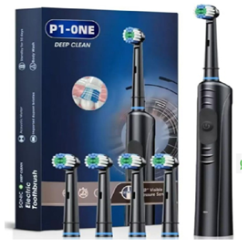 Cepillo Eléctrico Dental 4 cabezales