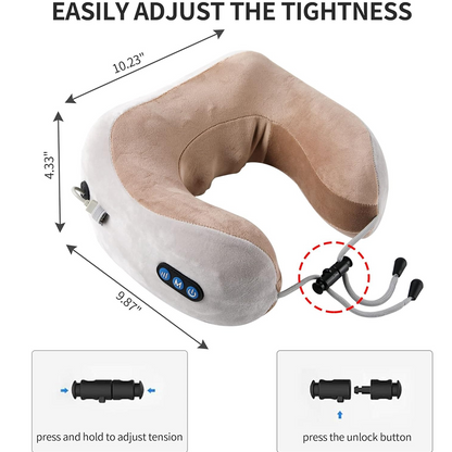 Cojín Masajeador Inteligente 4 En 1