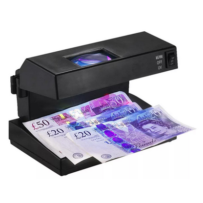 Probador Detector Billetes Falsos Luz Uv