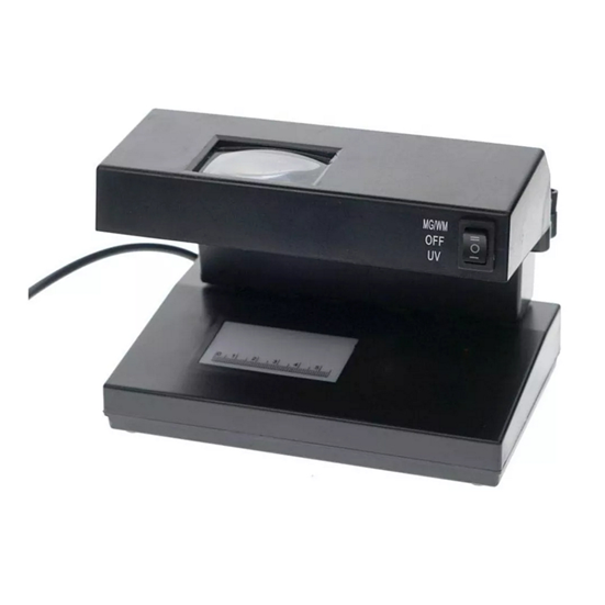 Probador Detector Billetes Falsos Luz Uv