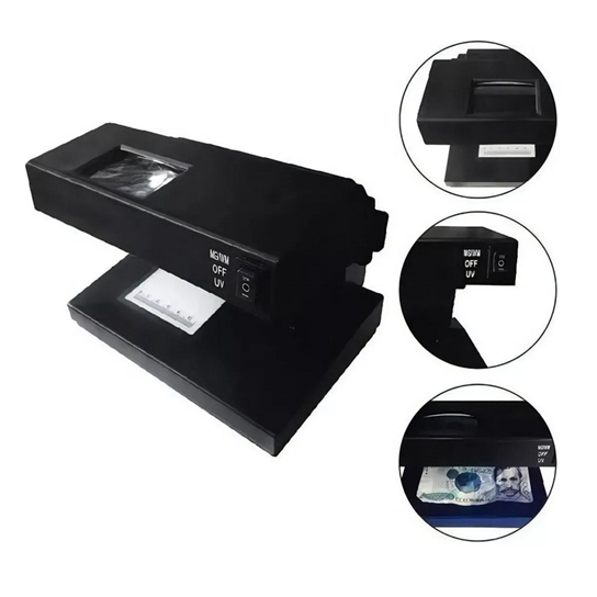 Probador Detector Billetes Falsos Luz Uv