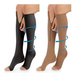 Medias de Compresión con Cierre