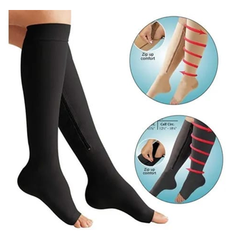 Medias de Compresión con Cierre