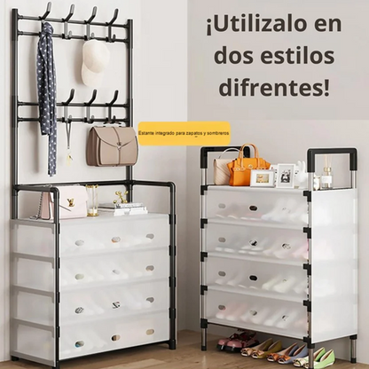 Perchero Multifuncional con Zapatero