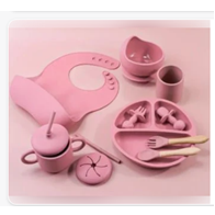 Utensilios en silicona para bebes